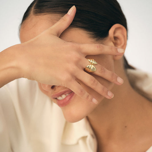 Anillo Ancho N.13 Concha