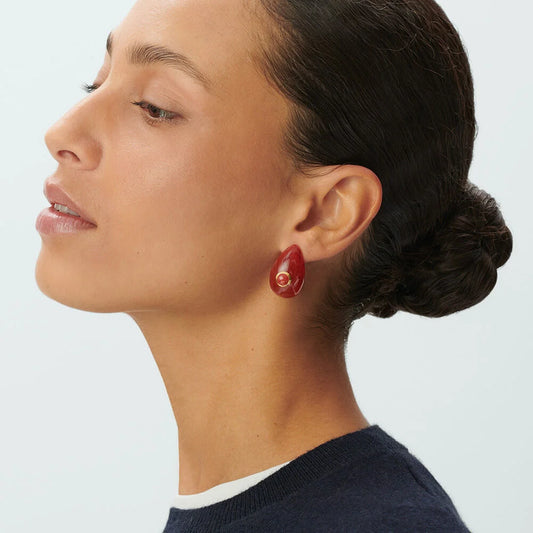 Pendientes largos EAR2BE Rojo