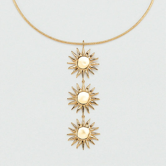 Collar midi TIARE rígido 3 soles