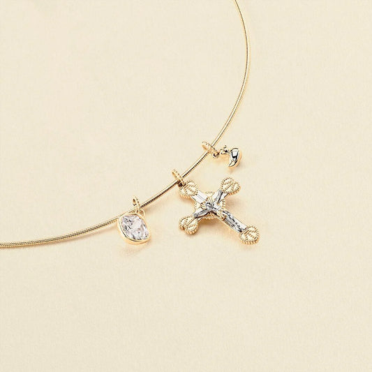 Colgante Patito (Dorado/Plateado)