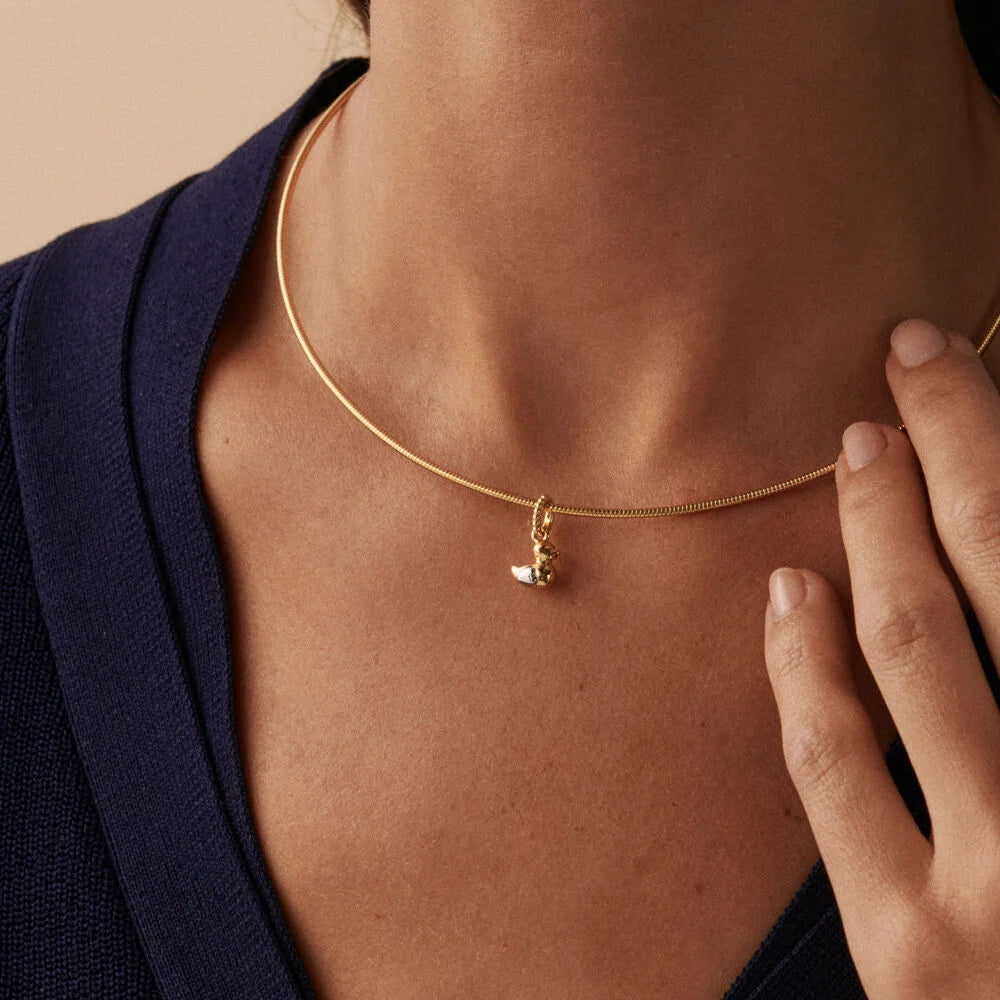 Colgante Patito (Dorado/Plateado)