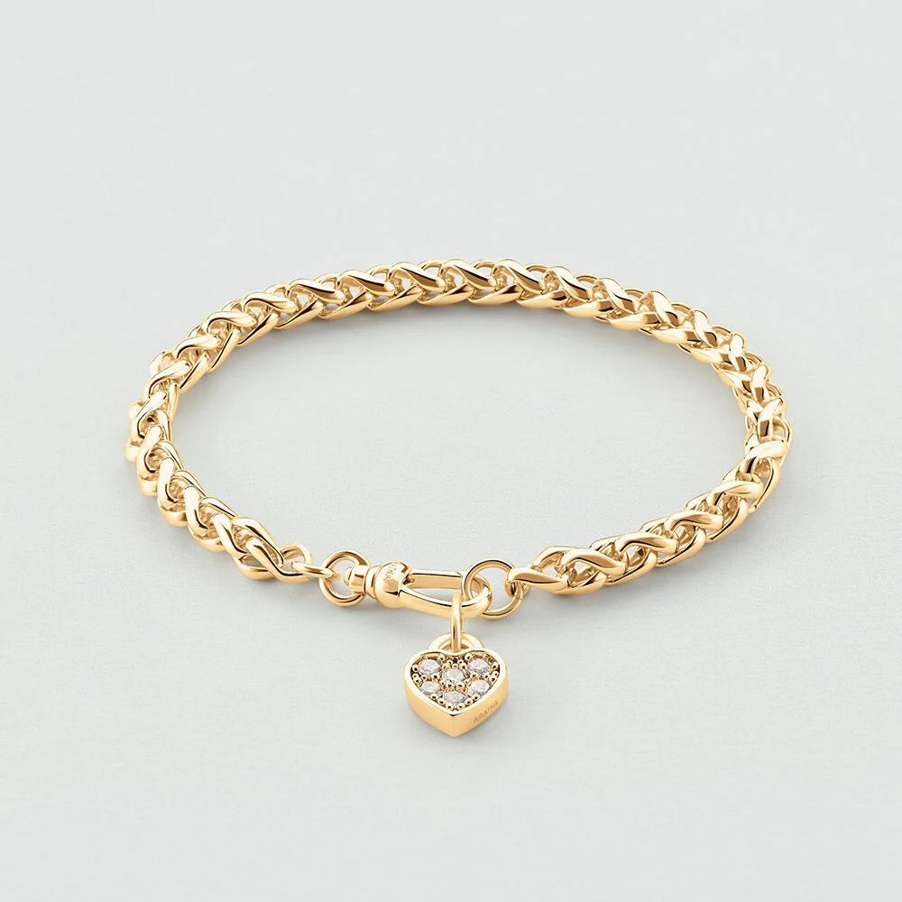 Agatha - Colgante TALISMANS Corazón Circonita