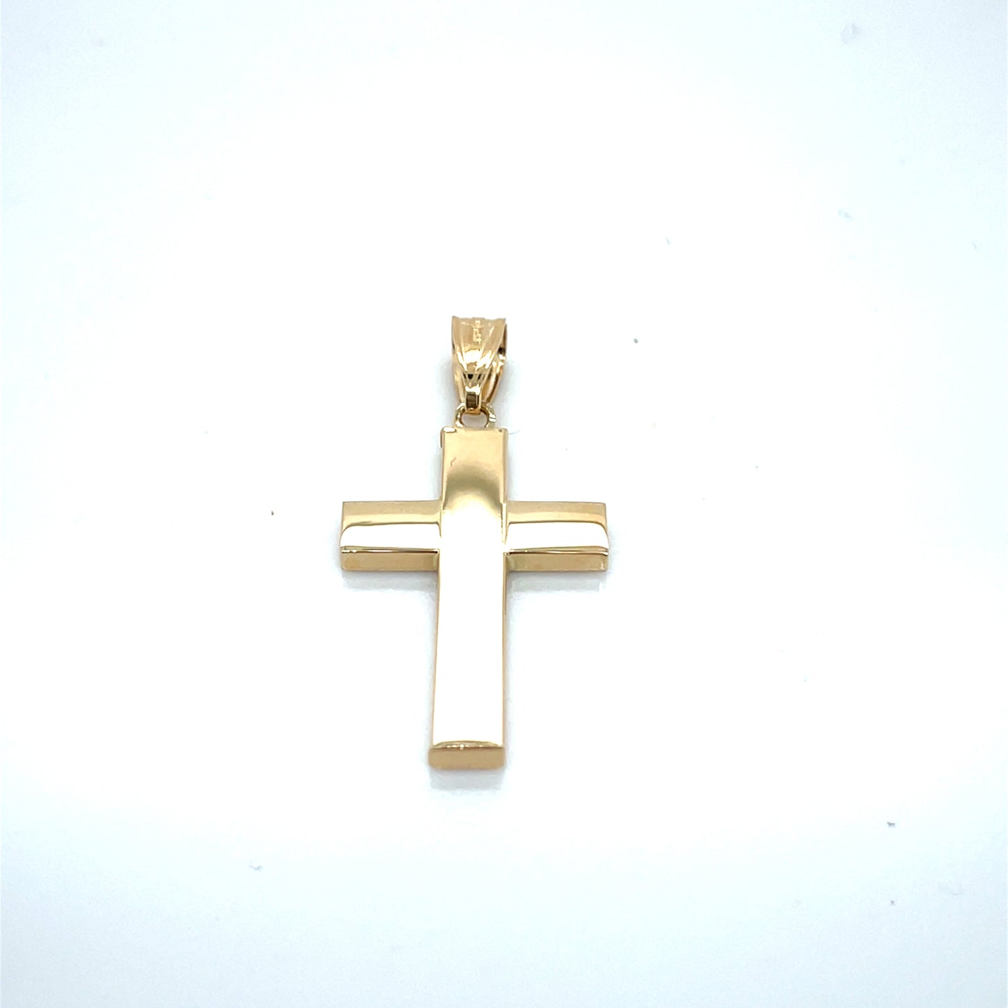 Cruz oro Lisa