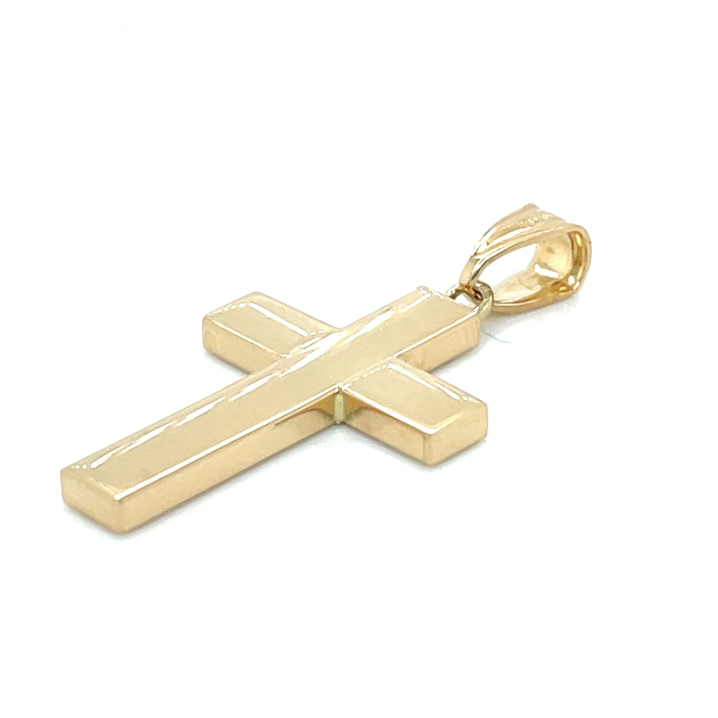 Cruz oro Lisa