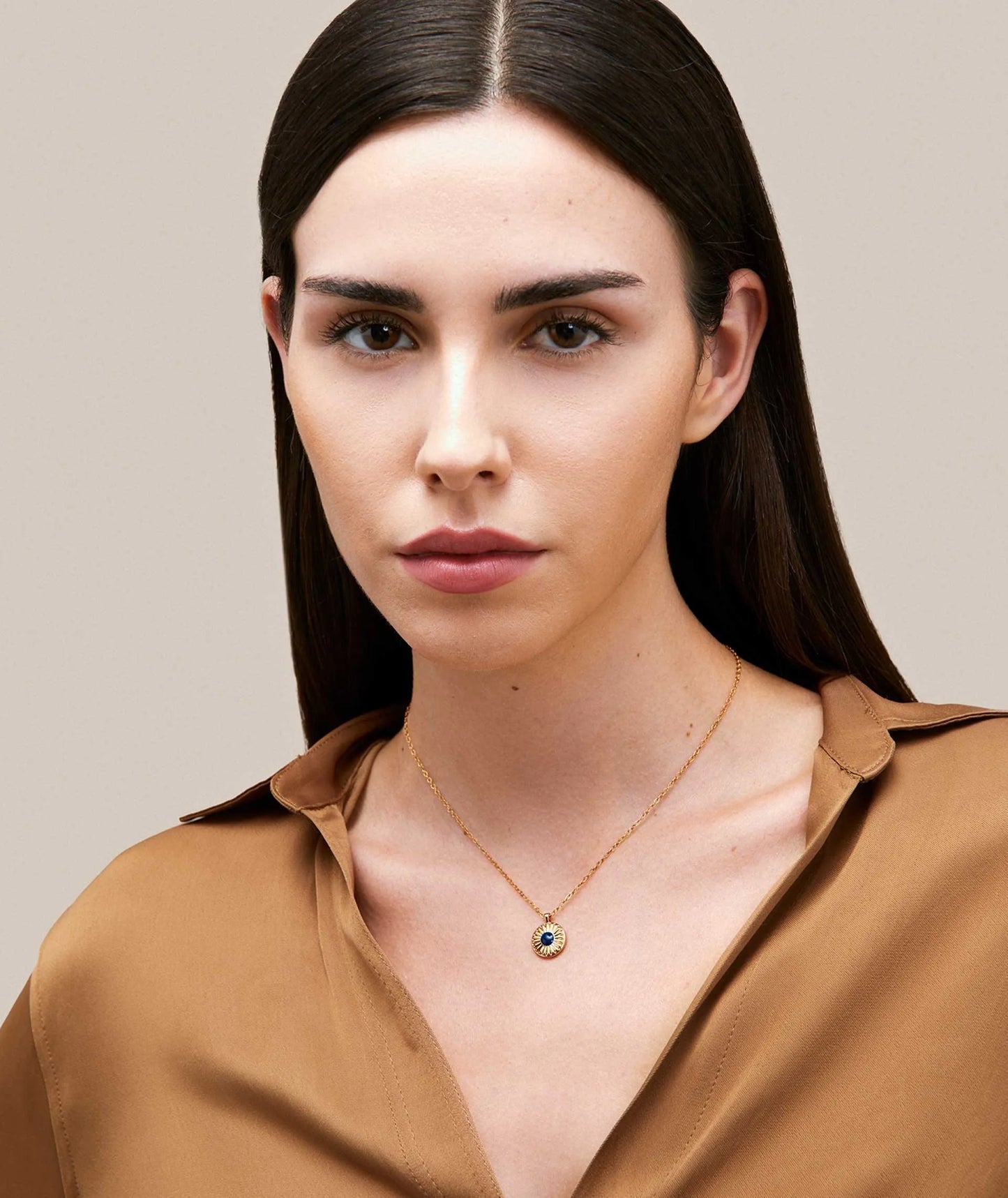 VIDAL&VIDAL - Colgante circular azul