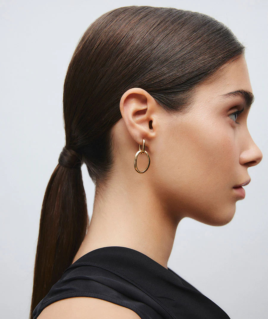 Pendientes de aros Pivot