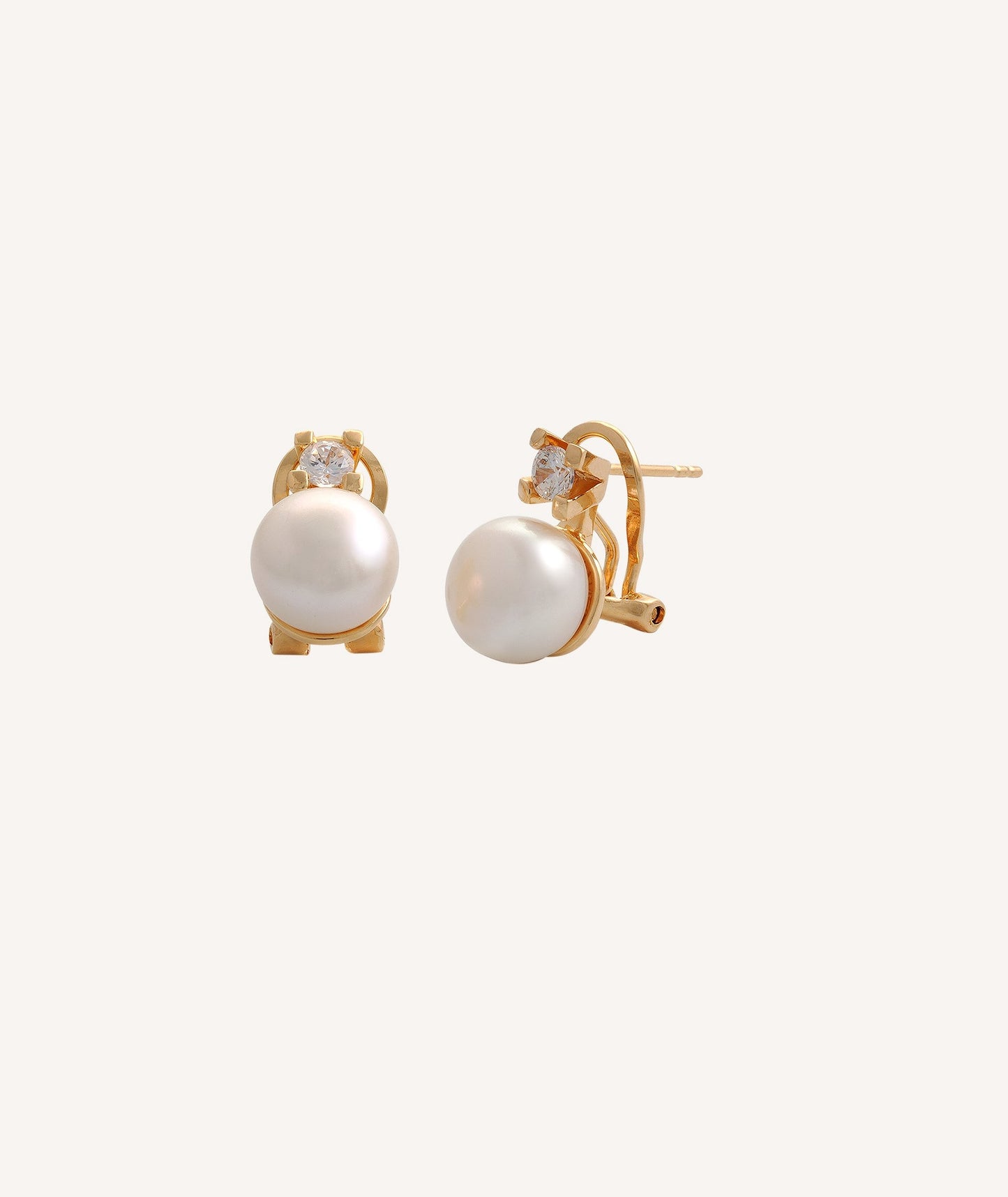 VIDAL&VIDAL - Pendientes Tu y Yo Perla 11mm