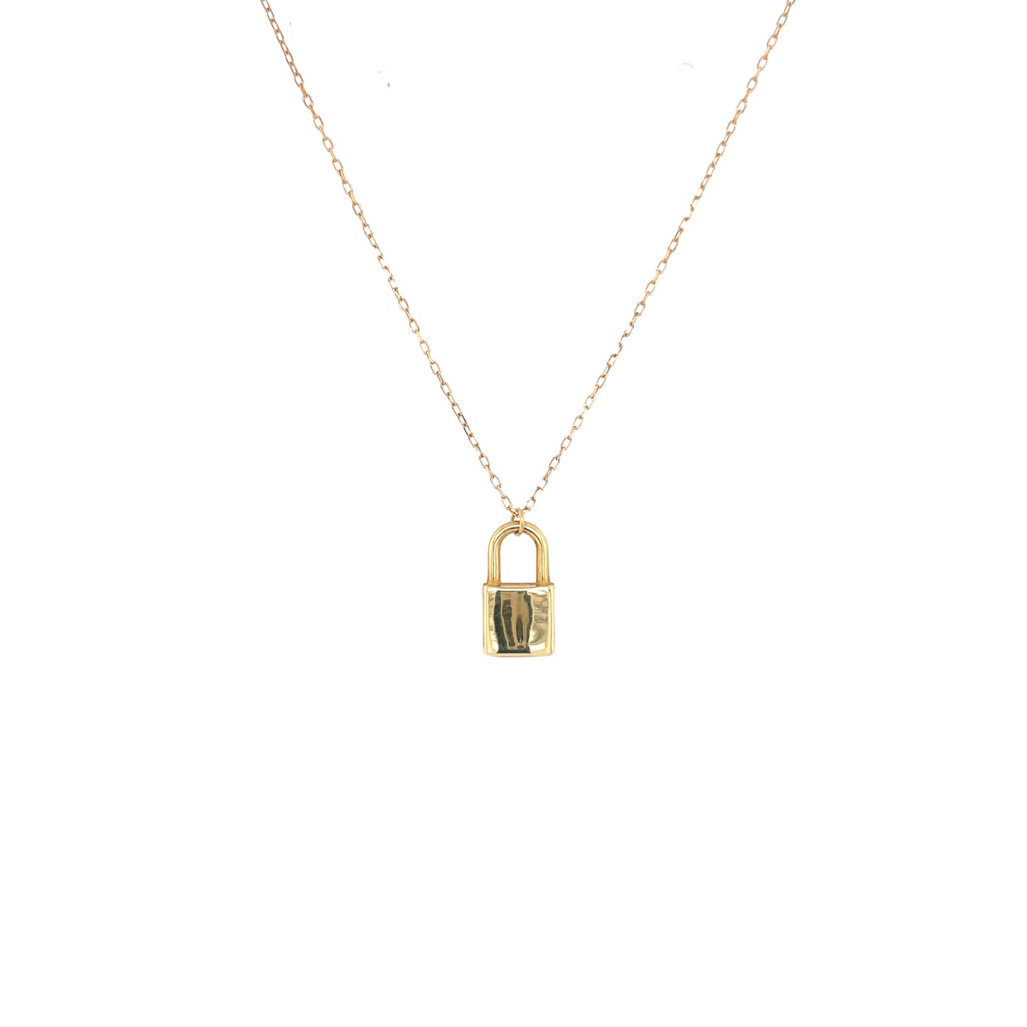 Colgante oro candado