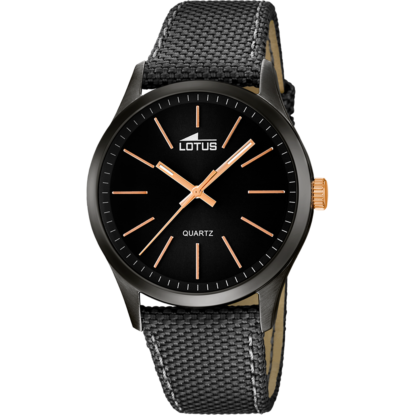 RELOJ DE HOMBRE MINIMALIST CON ESFERA NEGRA