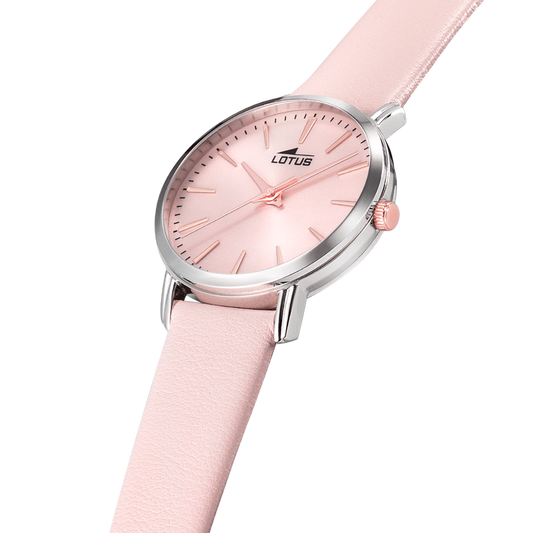 RELOJ DE MUJER LOTUS TRENDY CON ESFERA ROSA