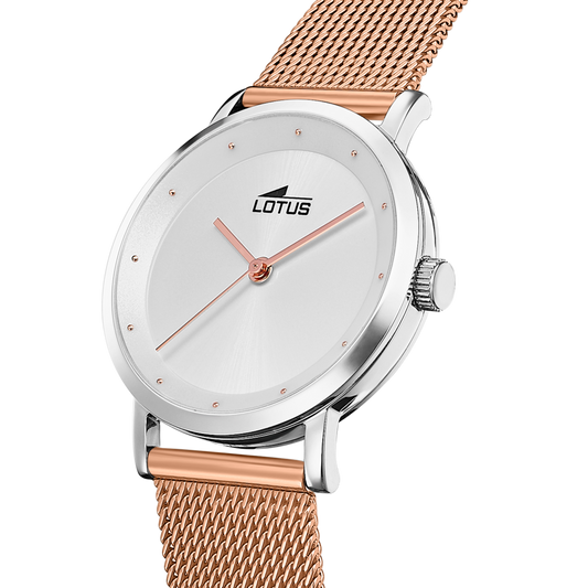 RELOJ DE MUJER TRENDY CON ESFERA PLATEADA