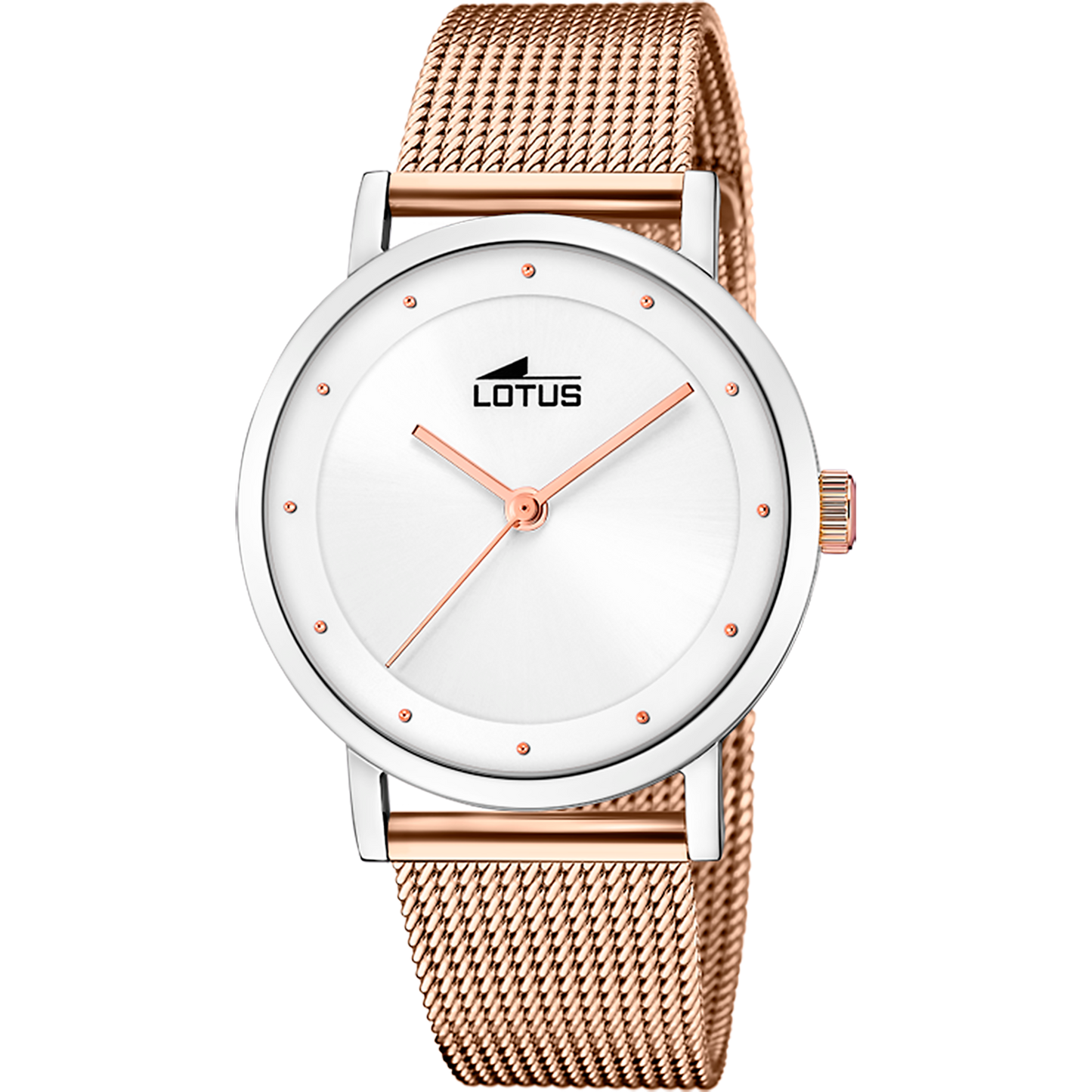 RELOJ DE MUJER TRENDY CON ESFERA PLATEADA