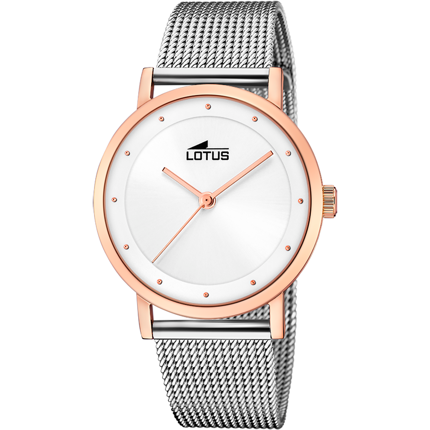 RELOJ DE MUJER TRENDY CON ESFERA PLATEADA