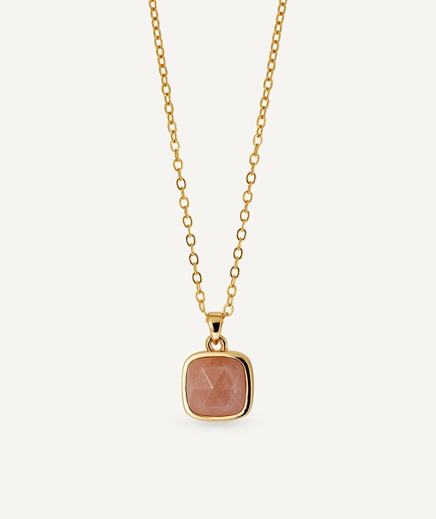 VIDAL&VIDAL - Colgante Kalahari con Piedra Salmon