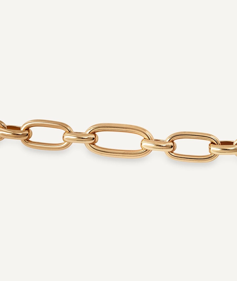 VIDAL&VIDAL - Pulsera Hexette Chapado en oro