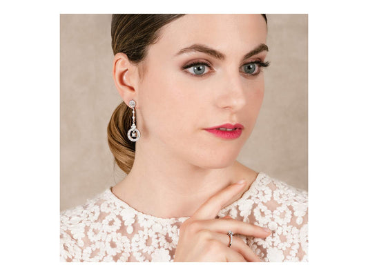 Pendientes Novia Ibicenca en plata