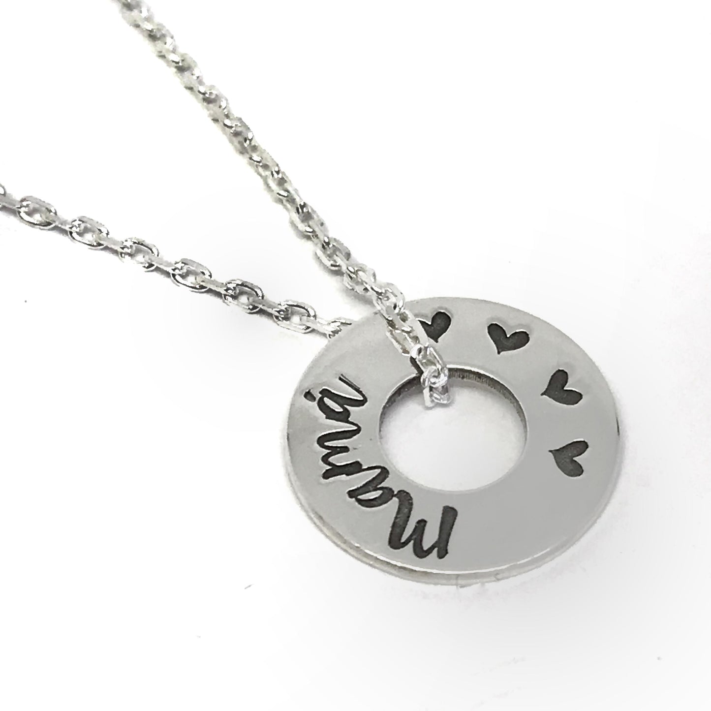 Colgante Mamá plata