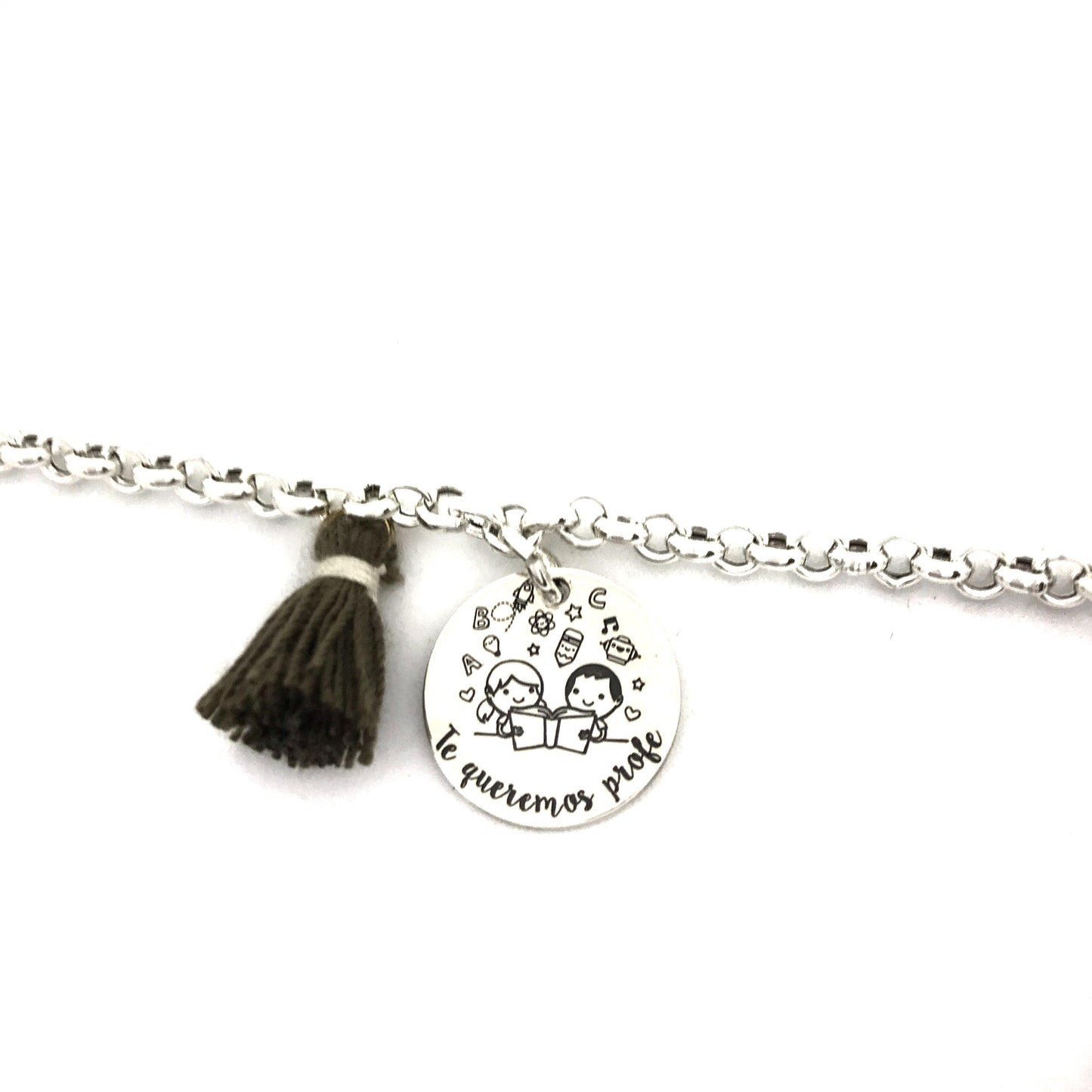 Pulsera plata profes