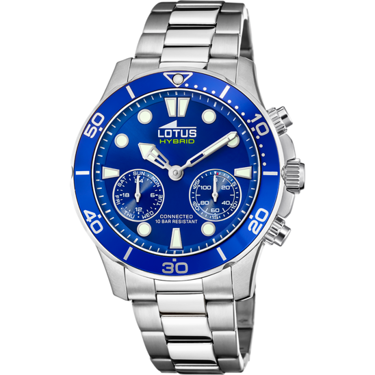 Lotus Reloj Cab. Connected Azul