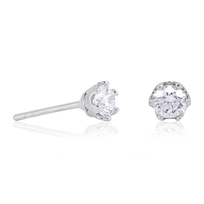 Pendientes garritas diamantes OB