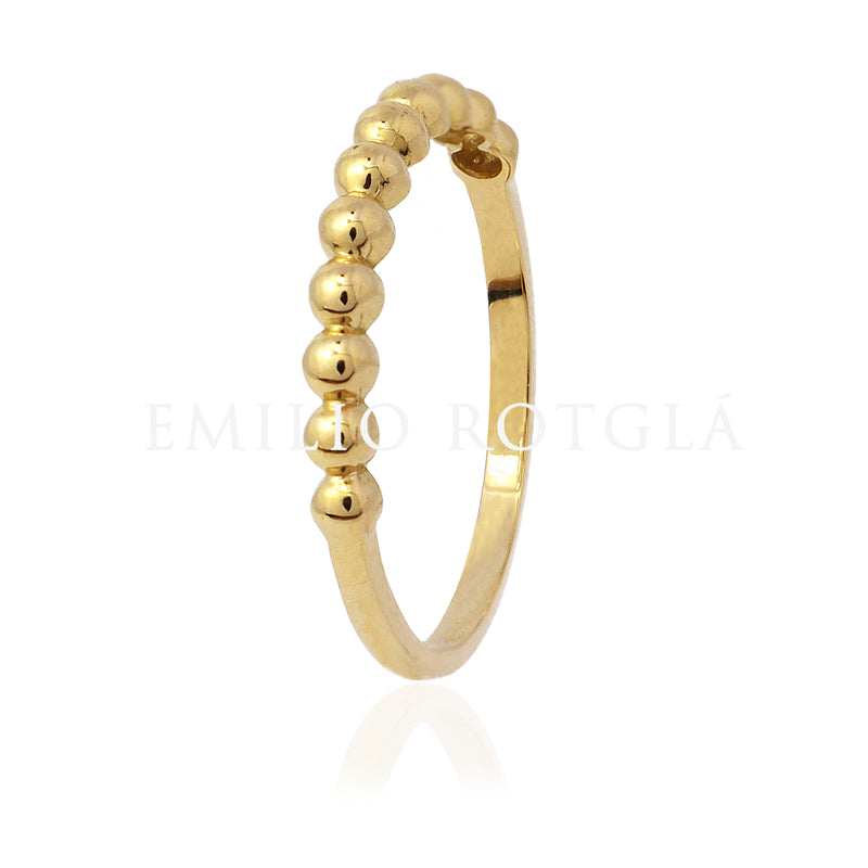 Anillo oro amarillo