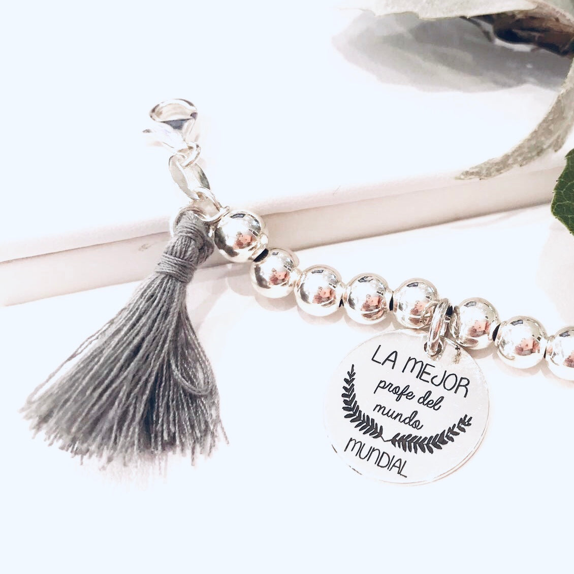 Pulsera plata profes