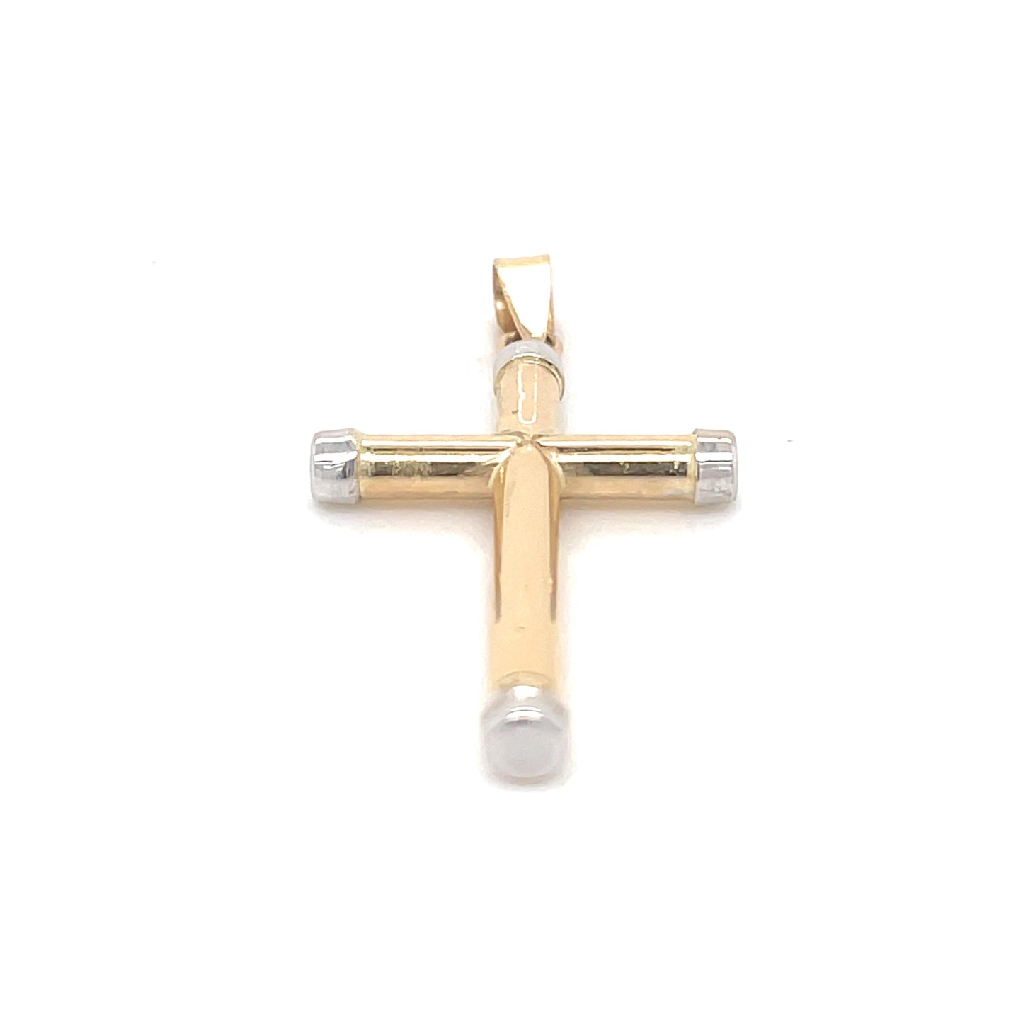 Cruz oro de ley 18kts