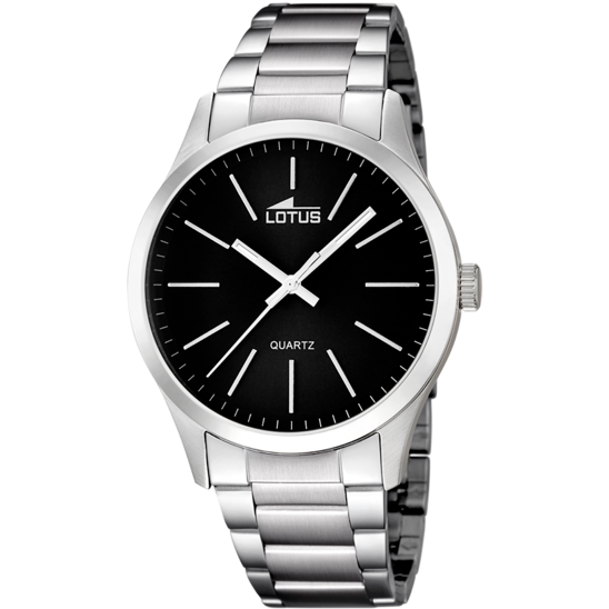 RELOJ DE HOMBRE MINIMALIST CON ESFERA NEGRA