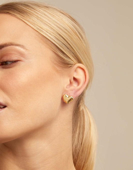 Unode50 Pend. Uno Heart Dorado