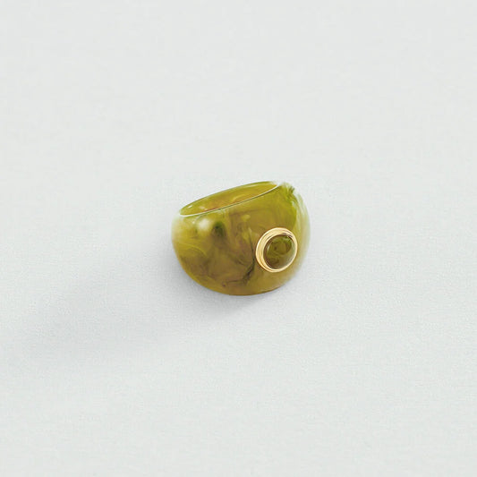 Anillo ancho BE Caqui