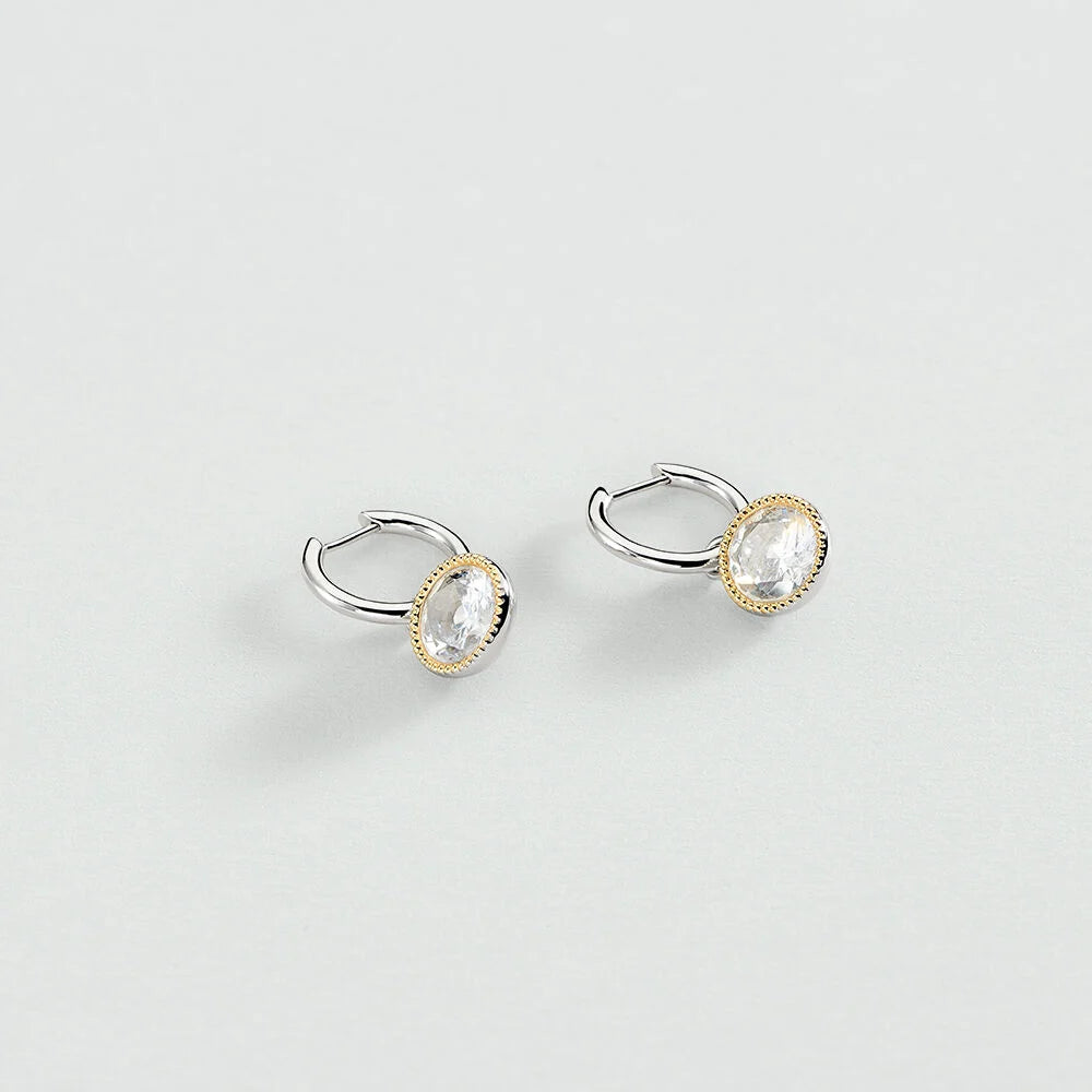 Criollas EAR3BE Cristal / Plateado
