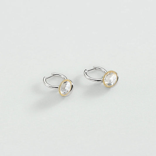 Criollas EAR3BE Cristal / Plateado