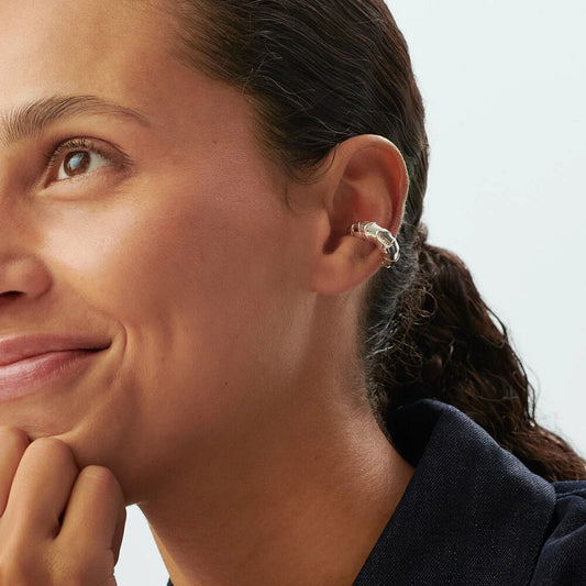 Ear cuff BE Plateado
