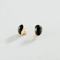 Pendientes largos n.13 (Negro/Dorado)