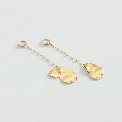 Pendientes largos CALMA Dorado