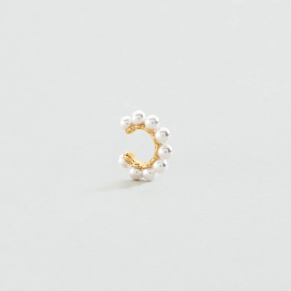 Earcuff BATIGNOLLES Perla / Oro