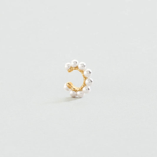 Earcuff BATIGNOLLES Perla / Oro