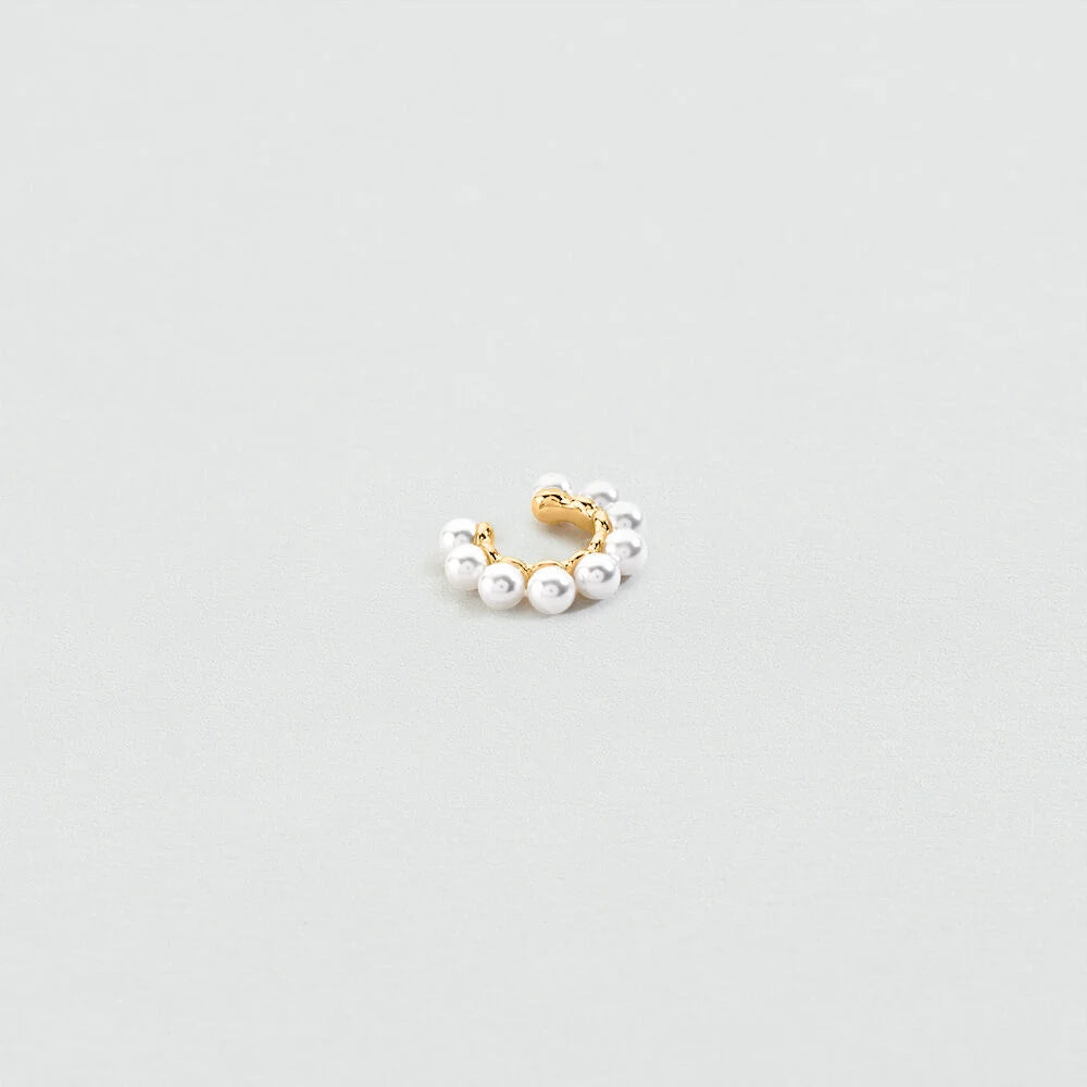 Earcuff BATIGNOLLES Perla / Oro