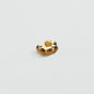 Earcuff PIEDRA BATIGNOLLES Marrón / Dorado