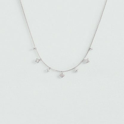 Collar corto BELOVED Cristal / Plateado