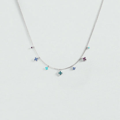 Collar corto BELOVED Multicolor / Plata