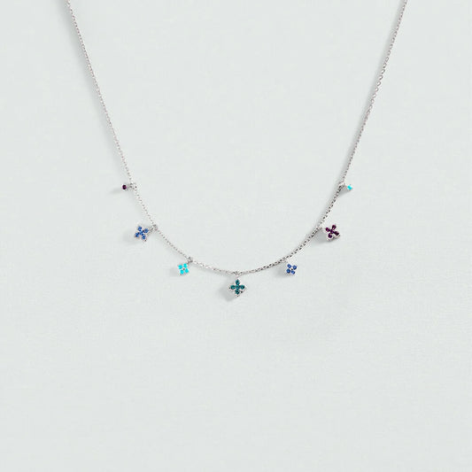 Collar corto BELOVED Multicolor / Plata