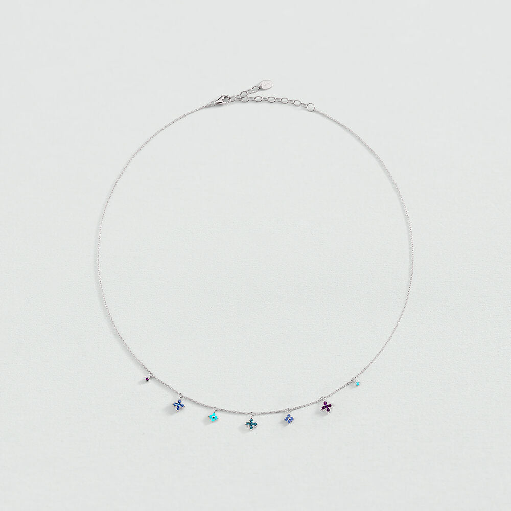 Collar corto BELOVED Multicolor / Plata