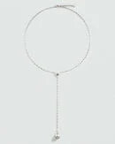 Collar largo CALMA Plateado
