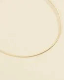 Collar corto rígida - Dorado