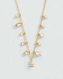Collar corto CANDY Cristal / Dorado