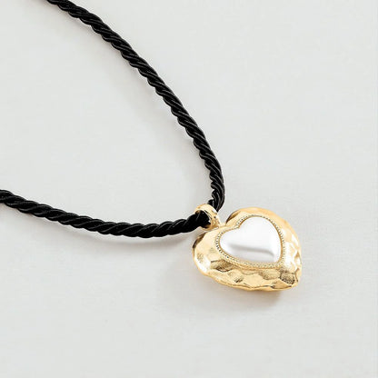 Collar MIDI N.13  (Negro/Dorado)