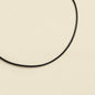 Collar corto Cuero - Negro