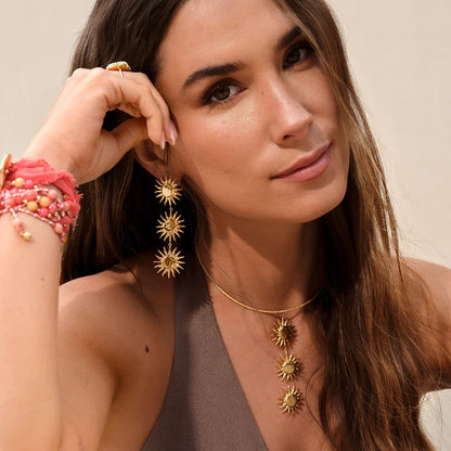Collar midi TIARE rígido 3 soles