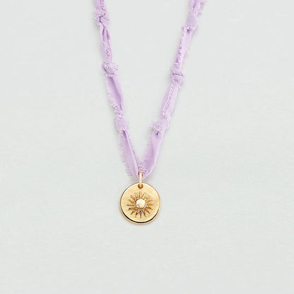 Collar midi Tiare Malva sol